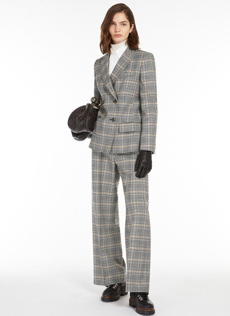 Max Mara Weekend Rivolo Patterned Wool Blazer