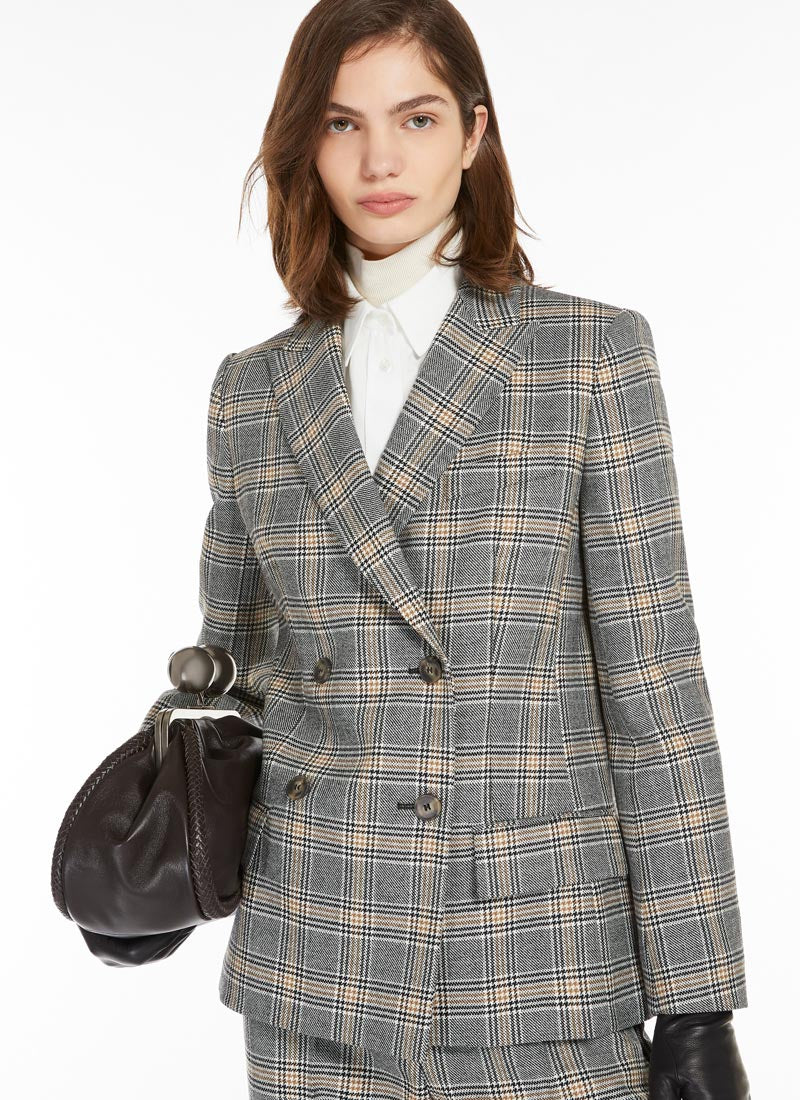 Max Mara Weekend Rivolo Patterned Wool Blazer