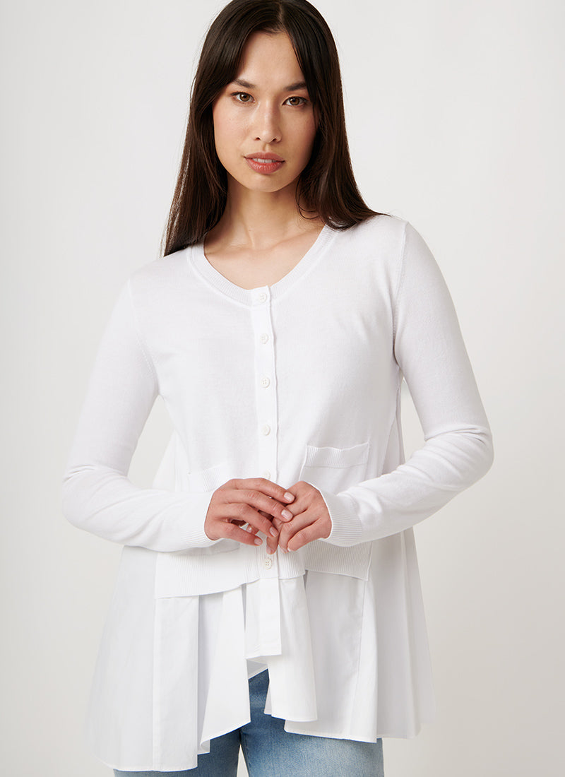 MeiMeij Illusion Cotton Cardigan