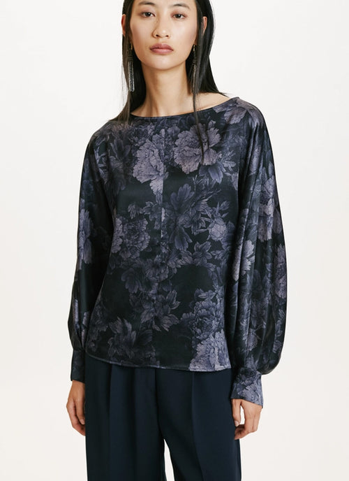 Momoni Sagi Printed Floral Blouse