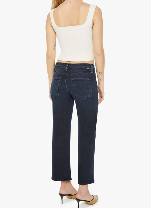 MOTHER PETITES The Lil' Mid Rise Zip Rambler Jeans