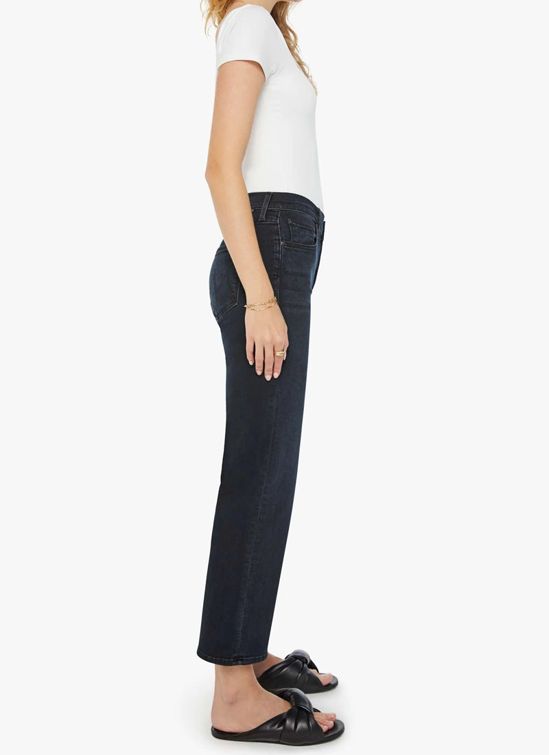 MOTHER The Mid Rise Rambler Zip Ankle Jeans