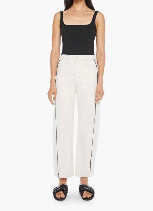  Half-Piped Ankle white jeans MOTHER Andrews 