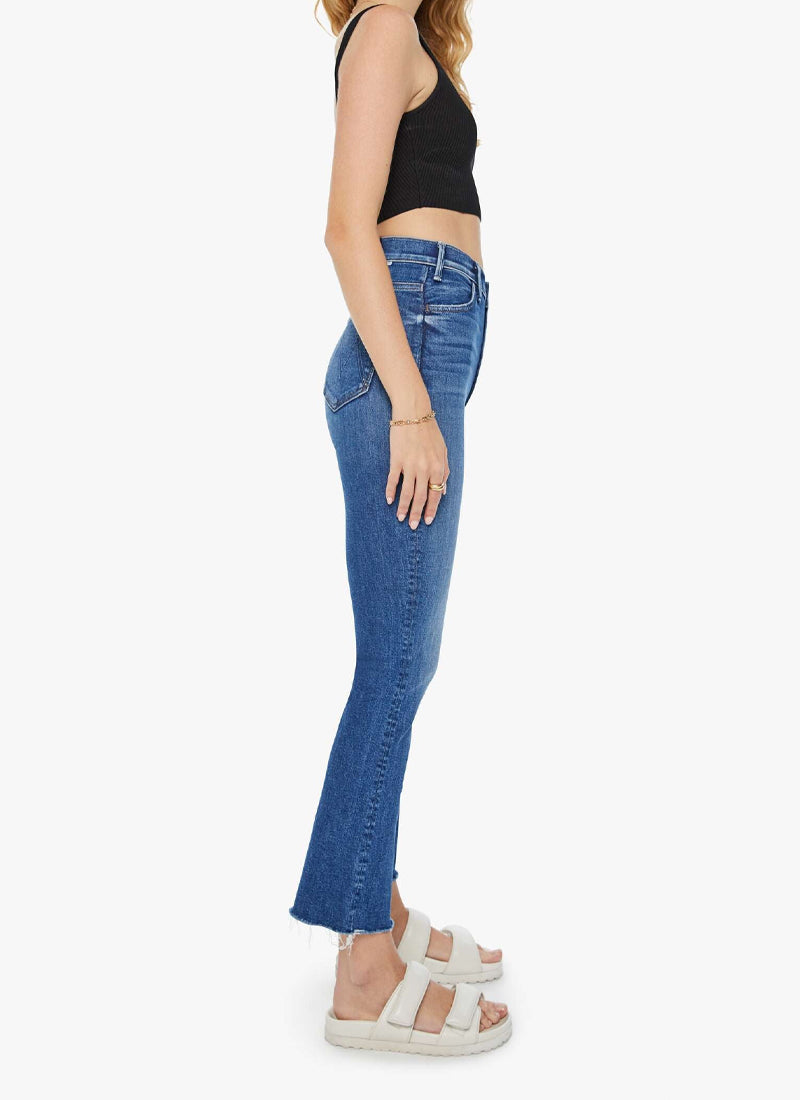 MOTHER The Hustler Ankle Fray Jeans