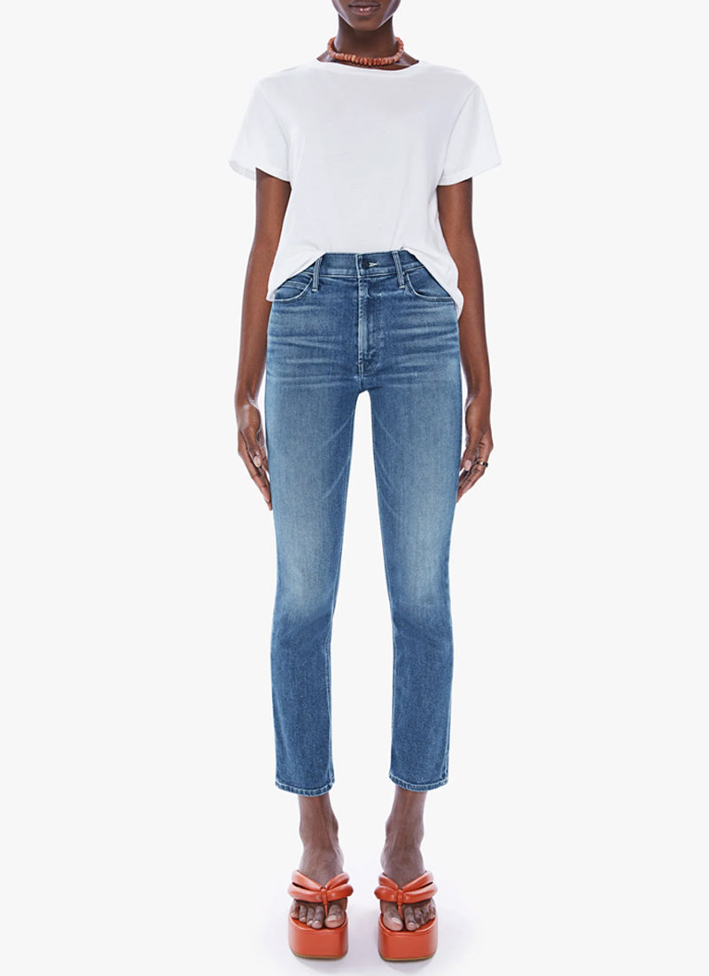 MOTHER The Mid Rise Dazzler Ankle Jeans