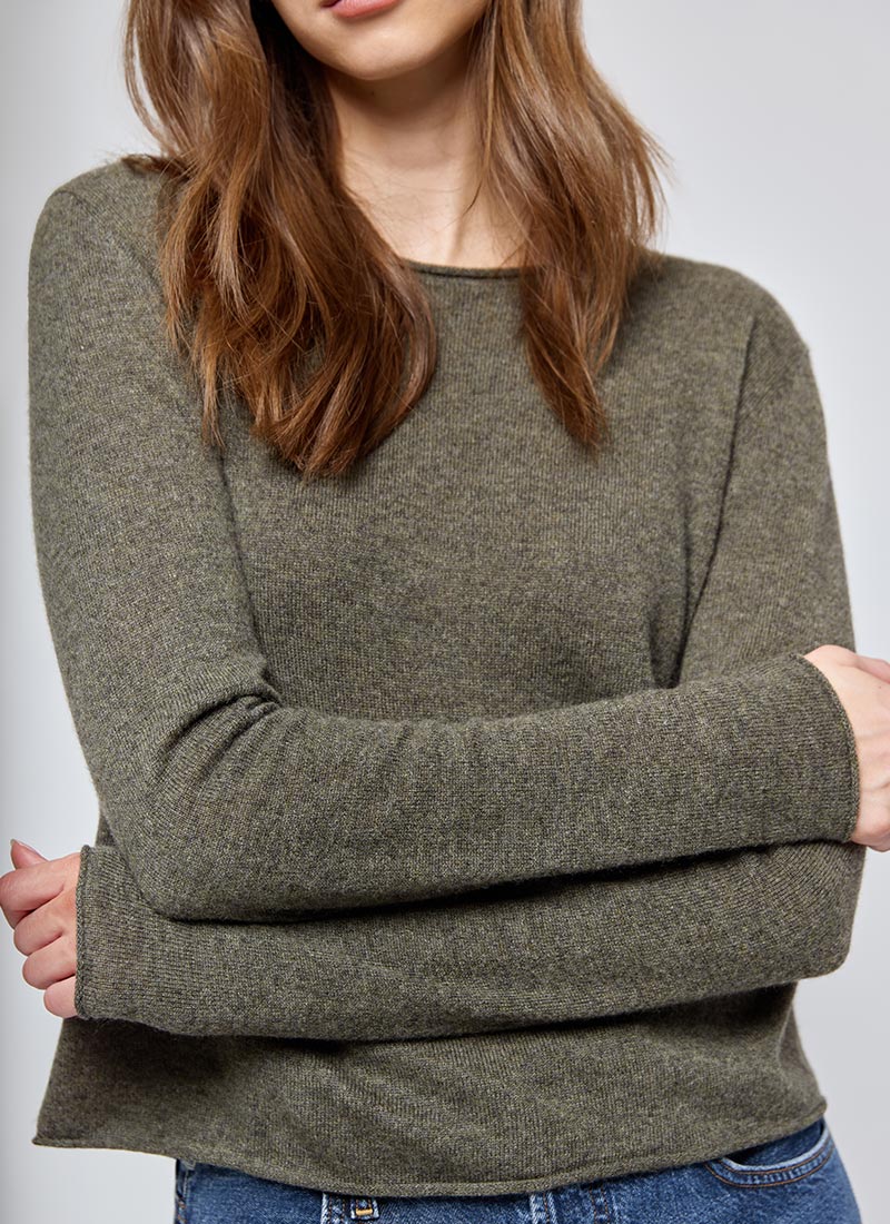 NOTSHY Cashmere Long-Sleeve Sweater