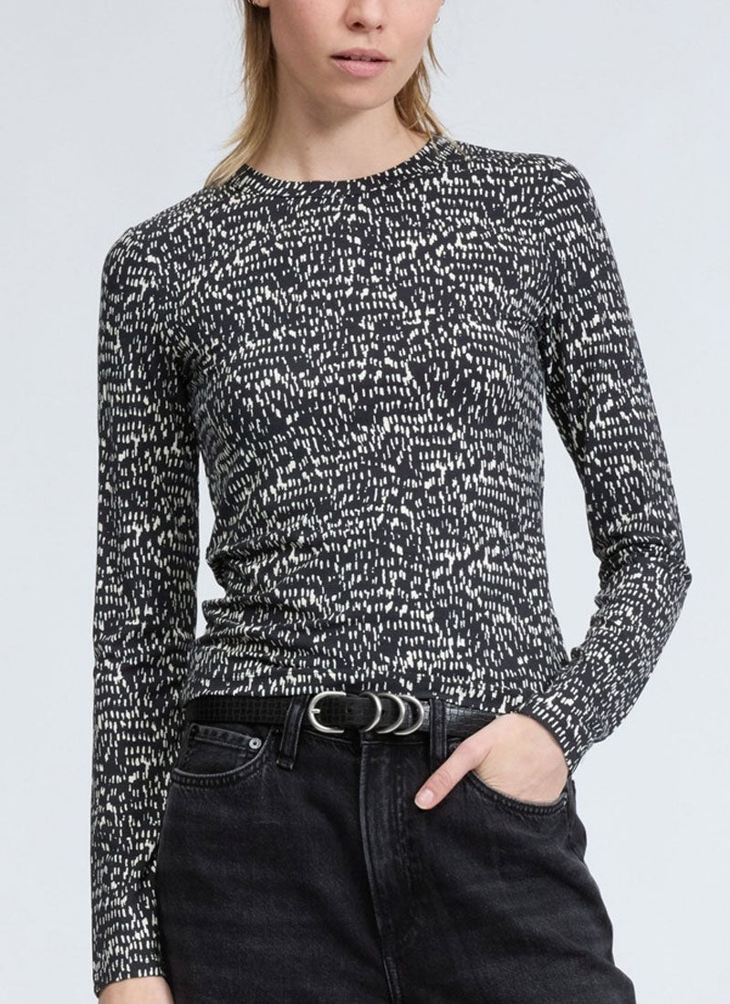 rag & bone Luca Printed Long Sleeve