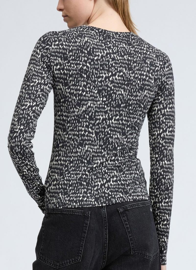 rag & bone Luca Printed Long Sleeve