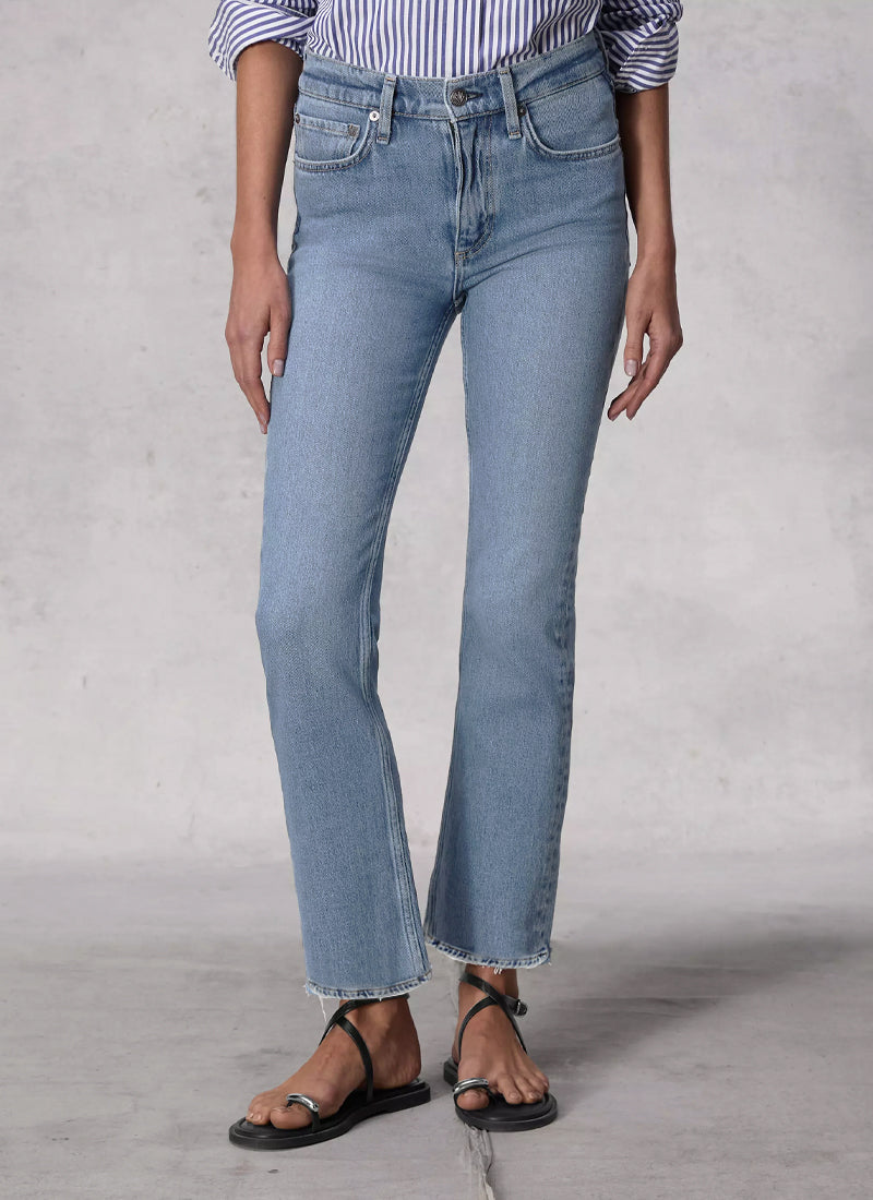 rag & bone Epic Peyton Mid Ankle Bootcut Jeans