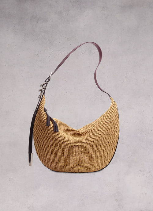 rag & bone Spire Hobo Straw Bag