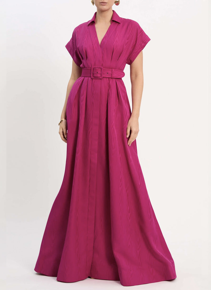 Rebecca Vallance Cynthia Belted Gown | ANDREWS – Andrews