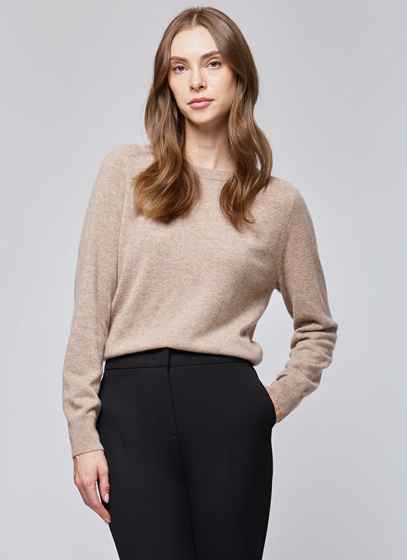 Repeat Easy Cashmere Crewneck Sweater