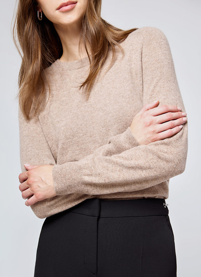 Repeat Easy Cashmere Crewneck Sweater