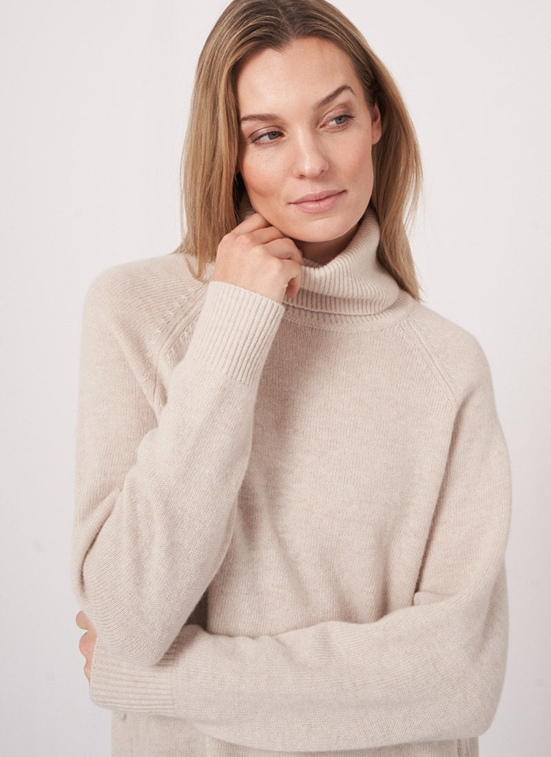 Repeat Merino Wool Turtleneck Sweater