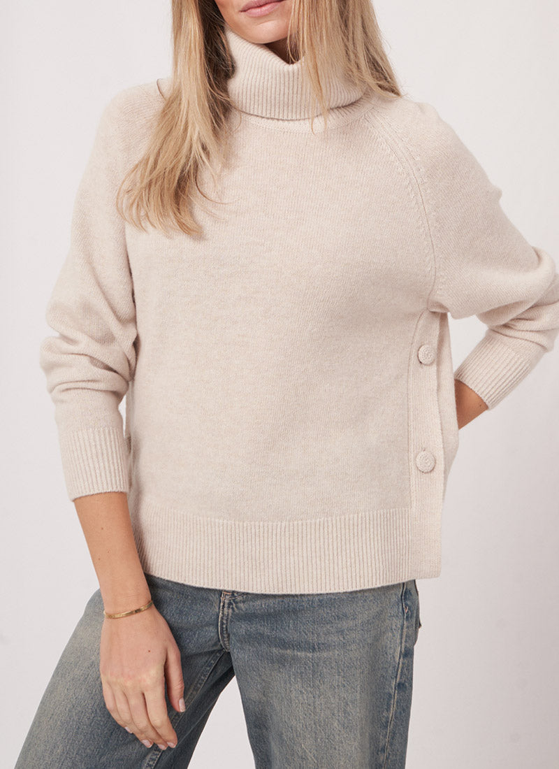 Repeat Merino Wool Turtleneck Sweater