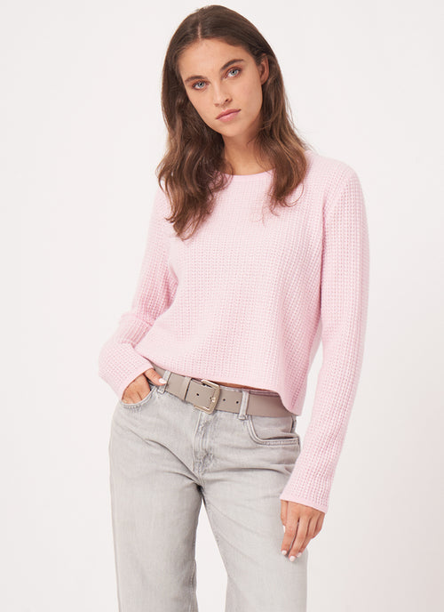  Cashmere Rib Crew Neck Sweater Repeat Andrews 