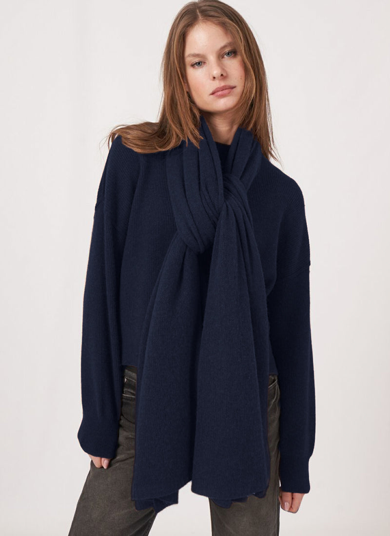  Cashmere Knitted Scarf Repeat Andrews 