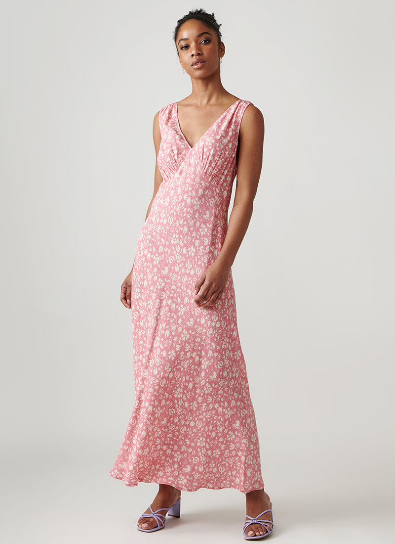 Blush midi dress hotsell