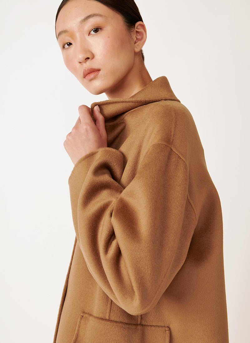 'S Max Mara Doppio Bronze Wool Coat