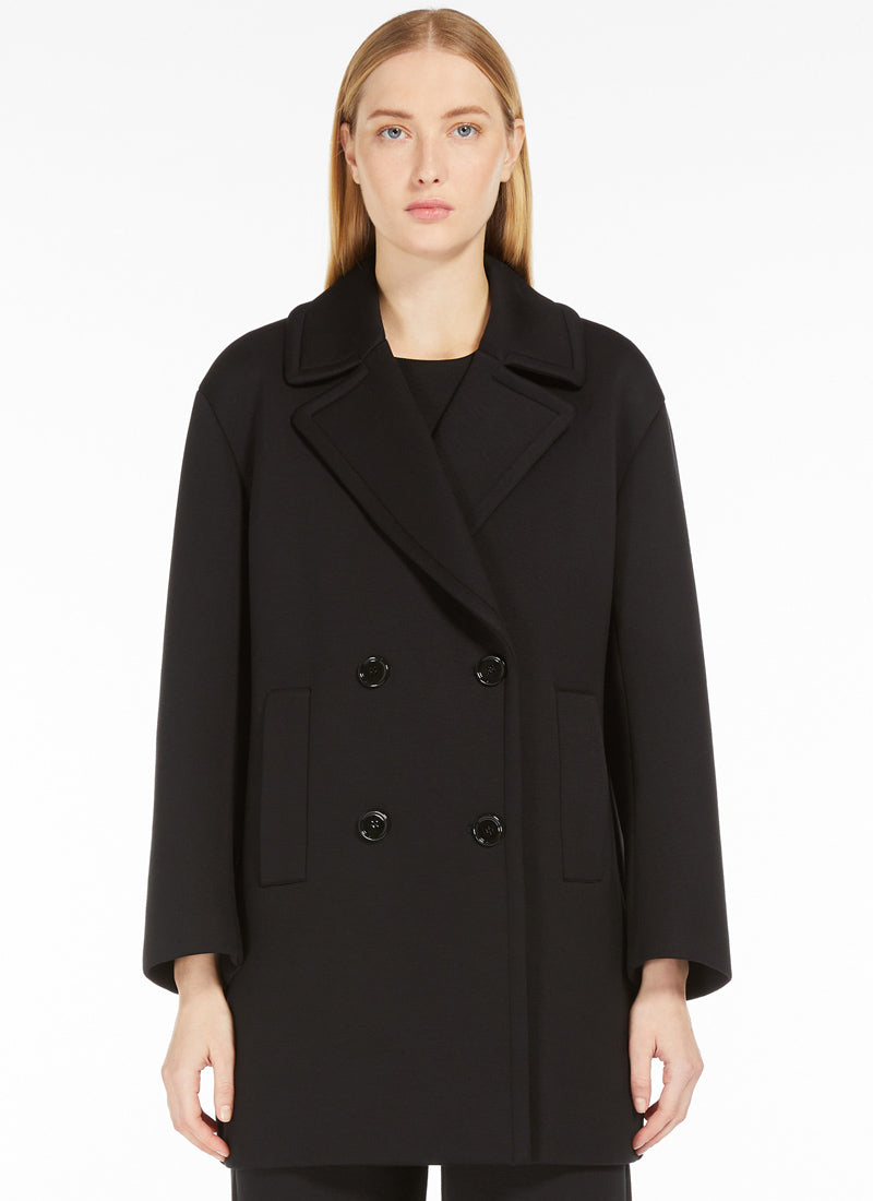 S Max Mara Gradi Double-Breasted Pea Coat | ANDREWS – Andrews