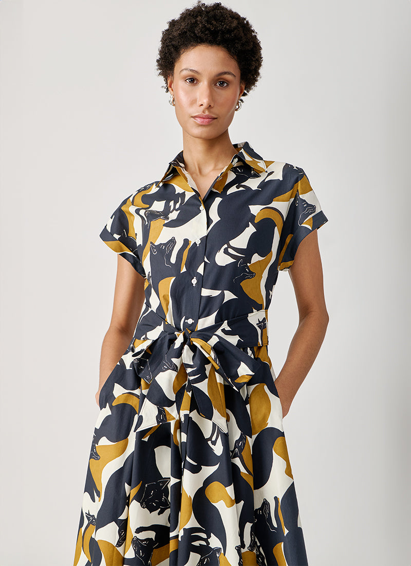 Sara Roka Danielle Shirt Dress