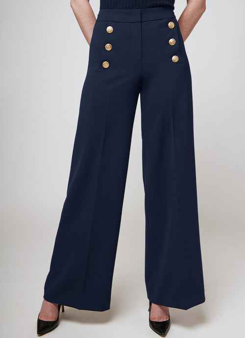 Seductive Bridget Sailor Button Pant