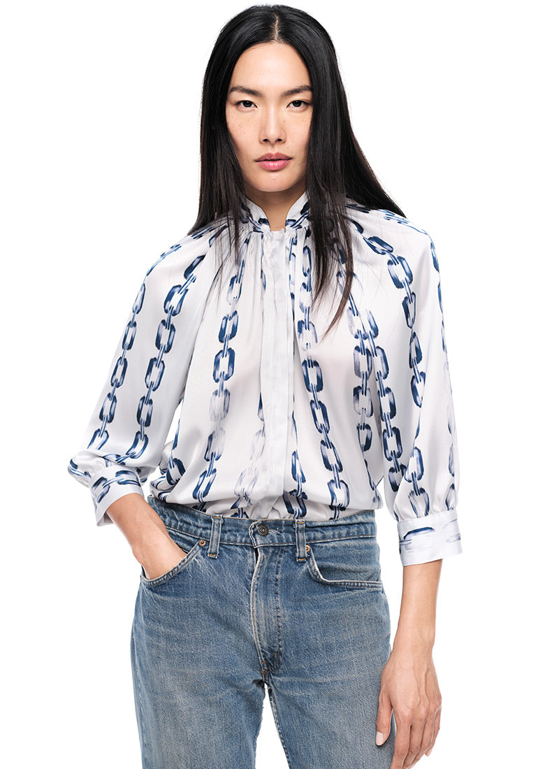 Smythe Gathered Blouse