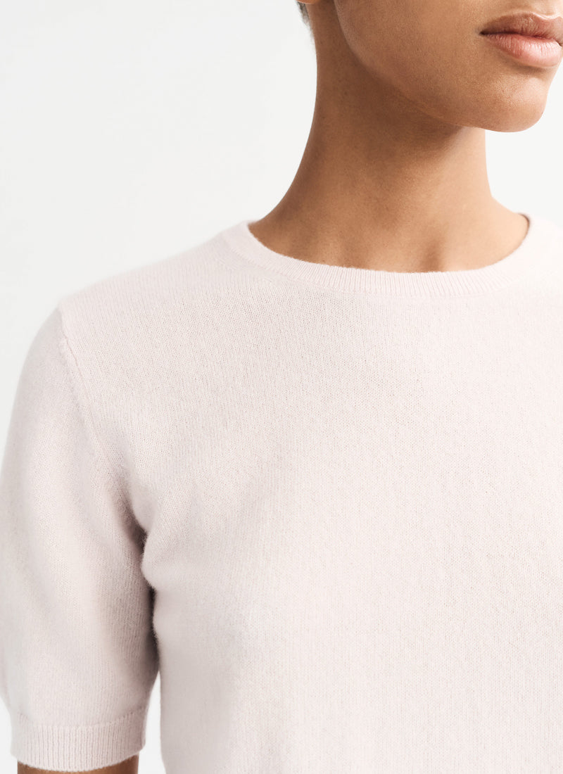 Soft Goat Short Sleeve Crewneck