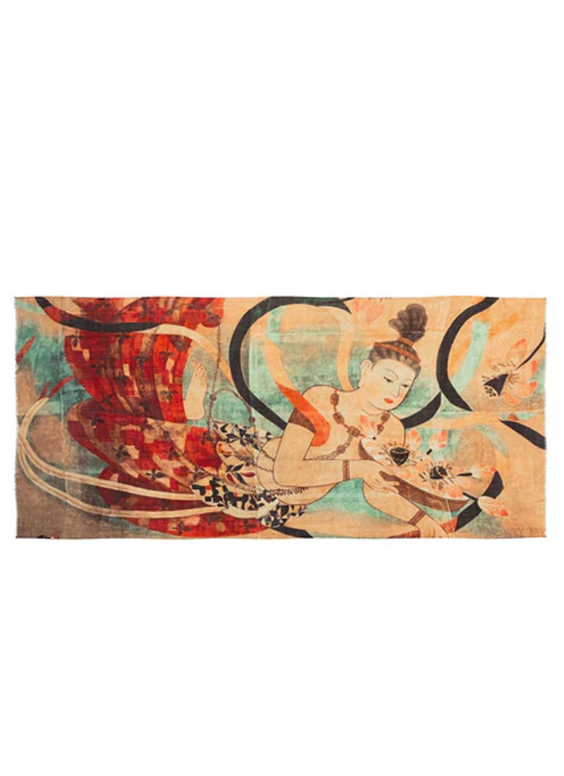 Talking Walls Celeste Senso-Ji Scarf