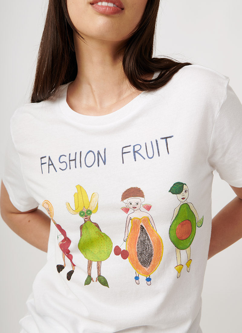 Unfortunate Portrait Fashion Fruit Crewneck T-Shirt