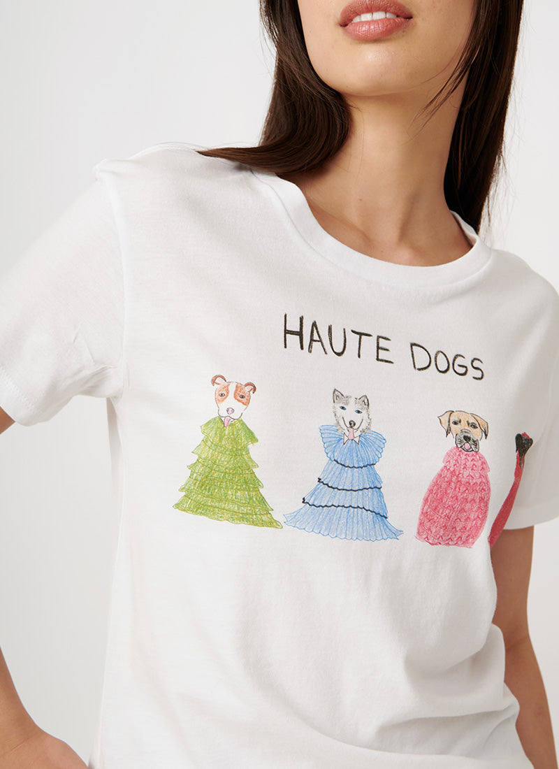 Unfortunate Portrait Haute Dogs Crewneck T-Shirt