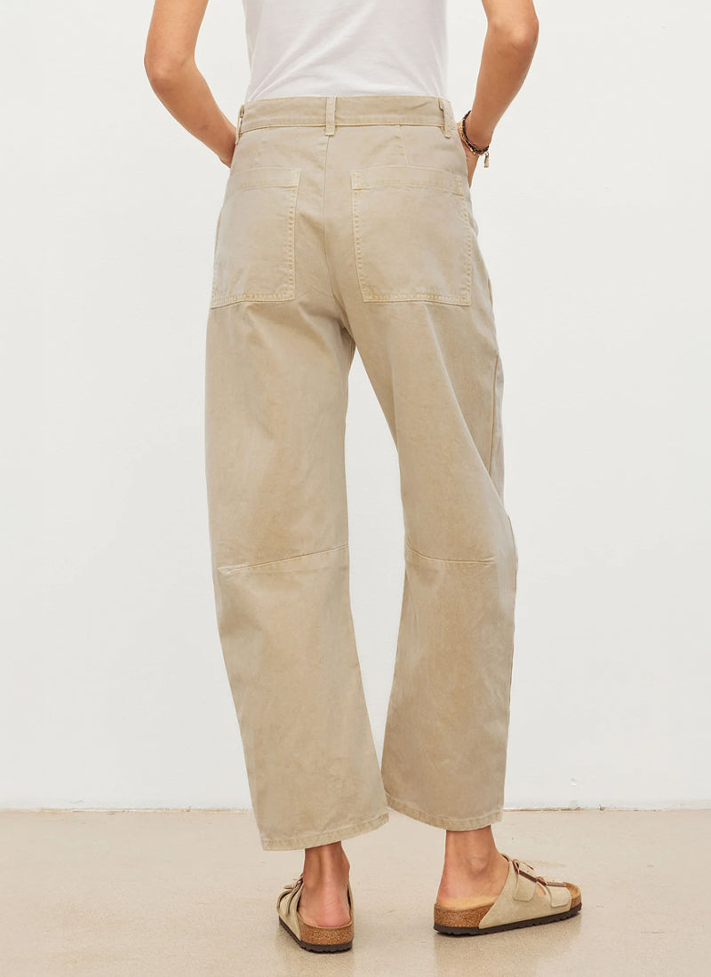 Velvet Sanded Twill Pant