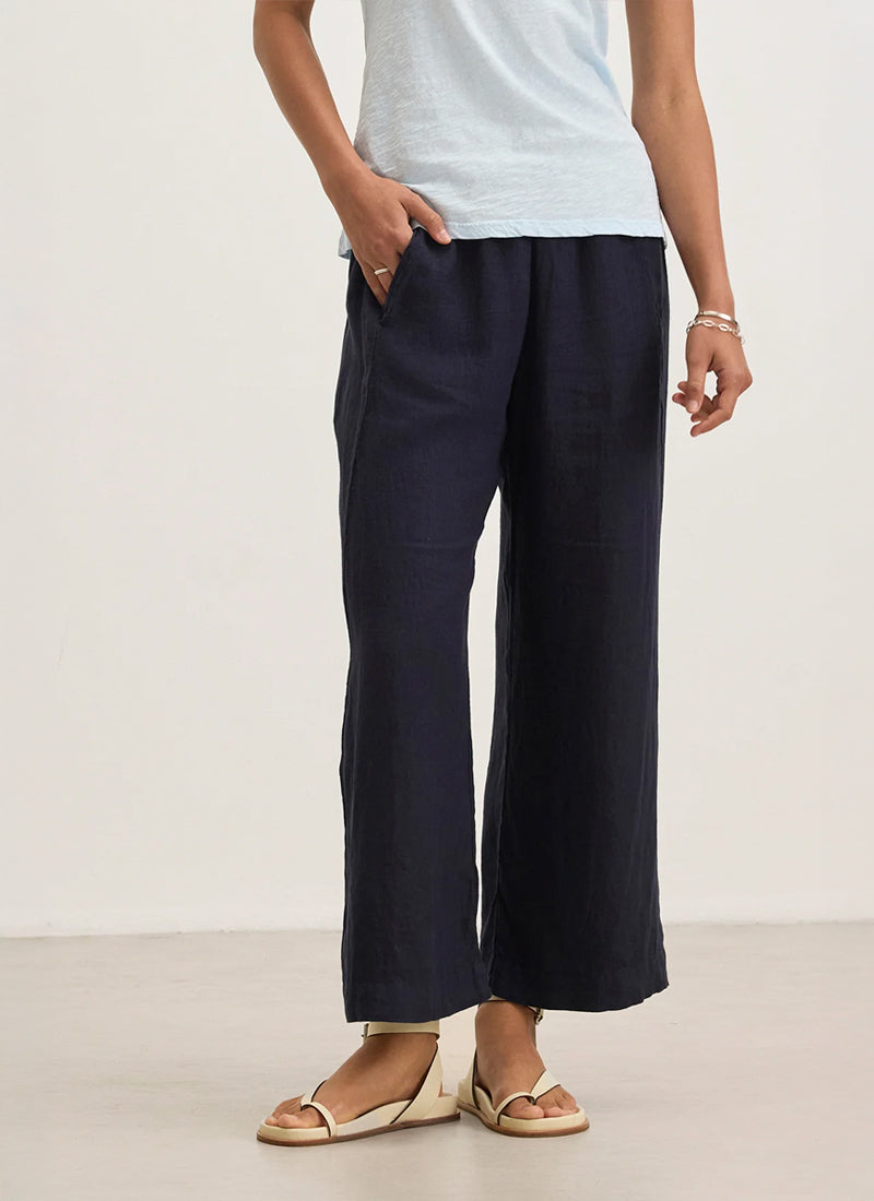 Velvet Lola Woven Linen Pant