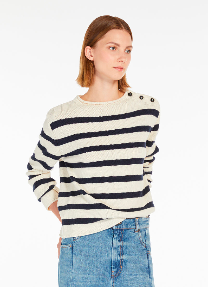 Vibo Stripe Nautical Sweater Max Mara Weekend Andrews