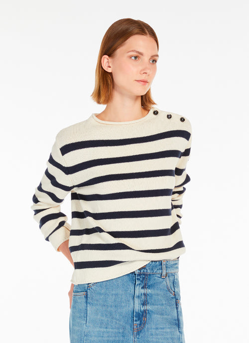 Vibo Stripe Nautical Sweater Max Mara Weekend Andrews