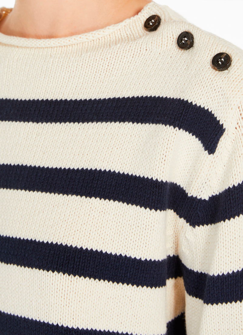 Vibo Stripe Nautical Sweater Max Mara Weekend Andrews