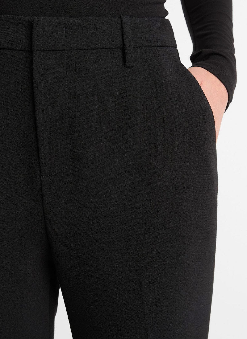 Mid-Rise Tailored Flare Pant