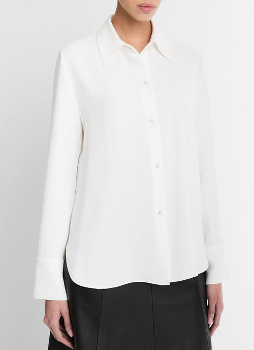 Vince Pearl Long-Sleeve Shirt