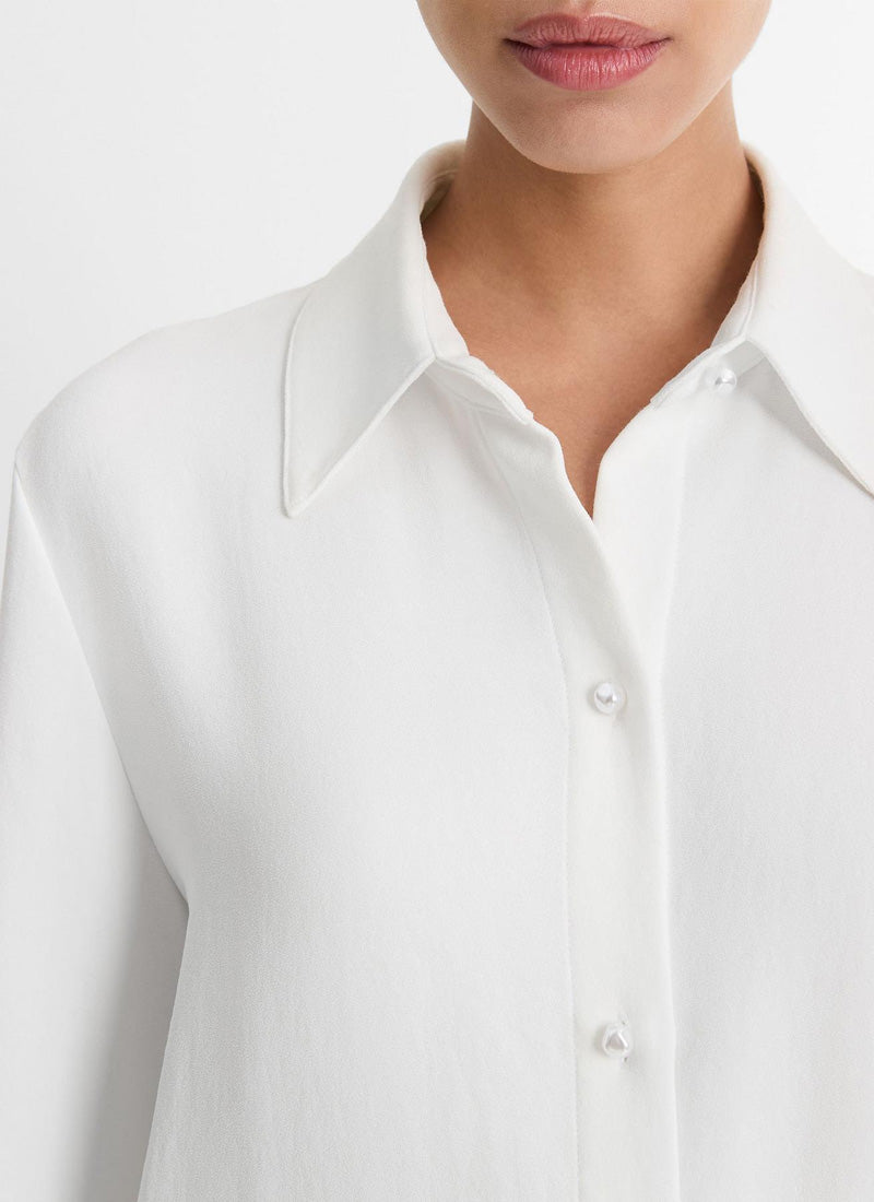 Vince Pearl Long-Sleeve Shirt