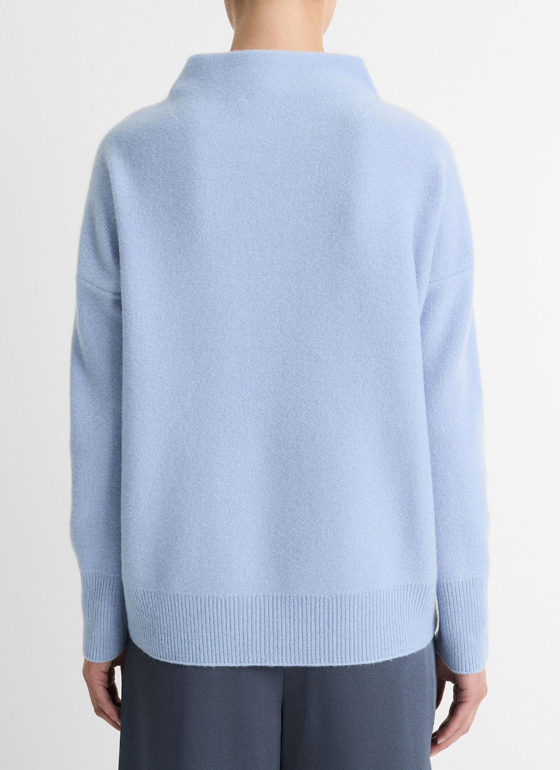 Vince Plush Cashmere Funnel Neck Sweater