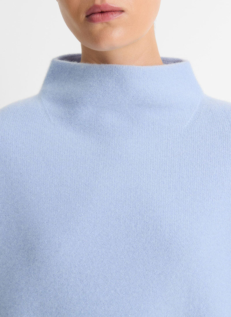 Vince Plush Cashmere Funnel Neck Sweater