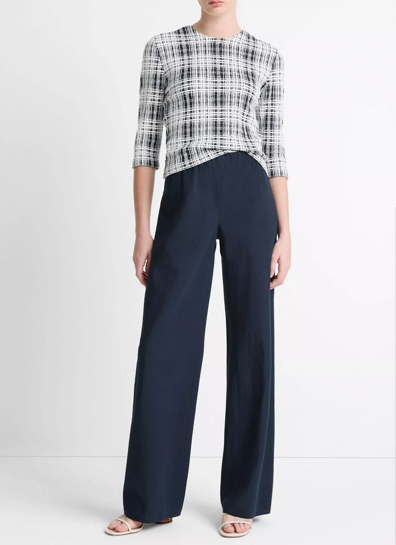 Vince High Waist Cotton Bias Pant