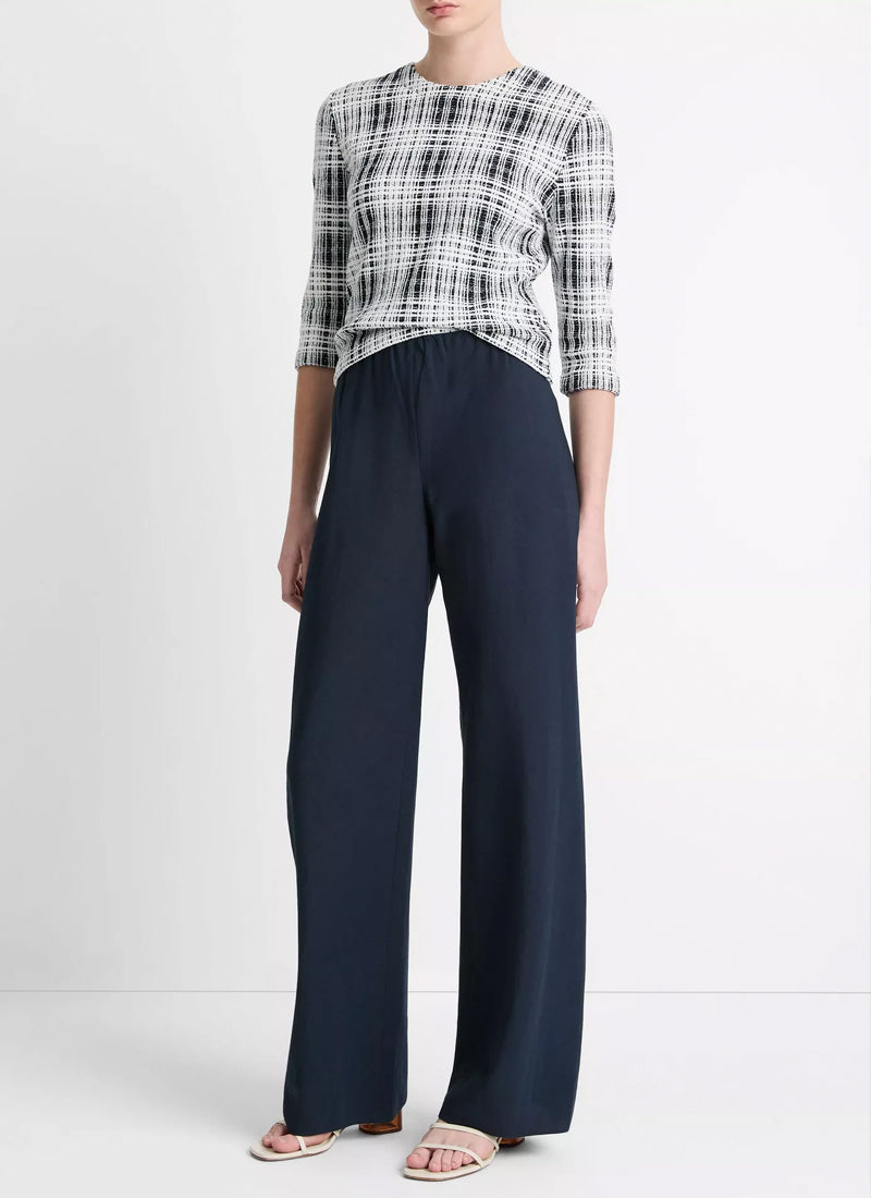 Vince High Waist Cotton Bias Pant