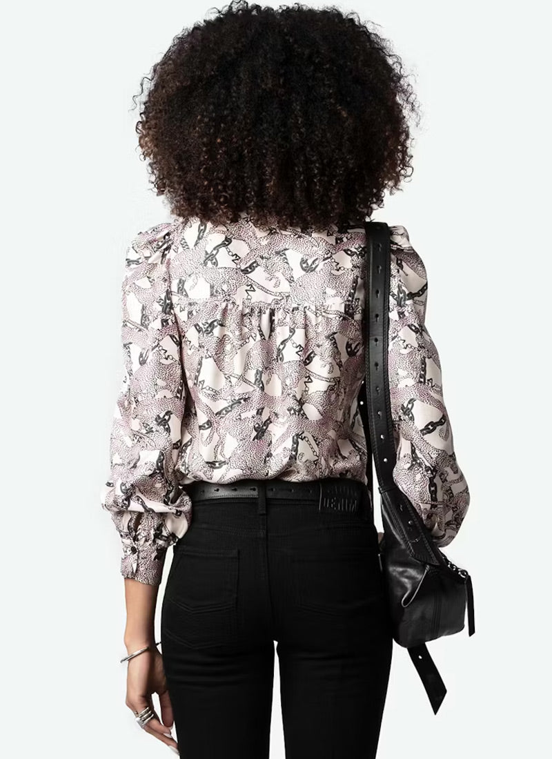 Zadig & Voltaire Telia Silk Twill Blouse