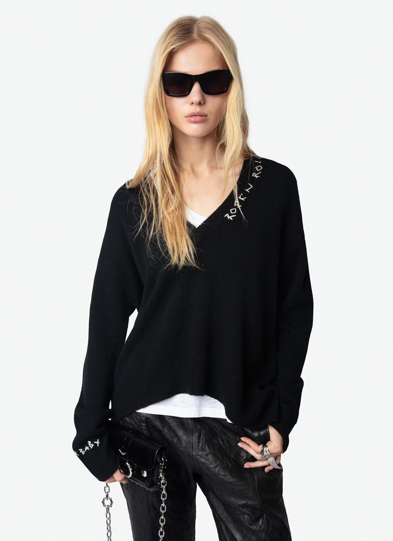 Miky V Neck Sweater