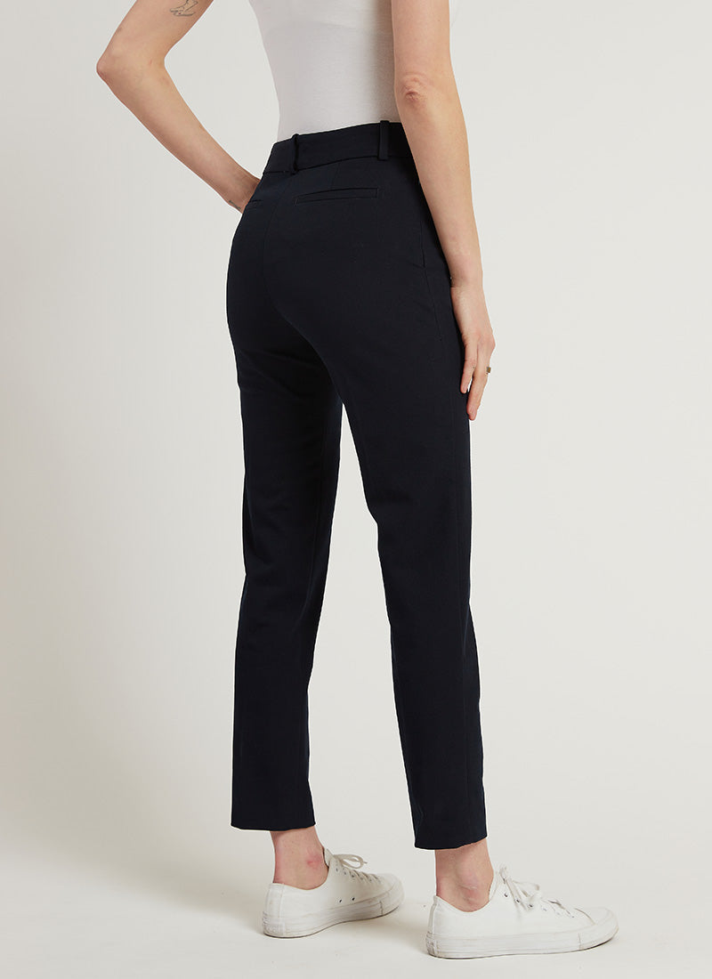 Compact Stretch Tailored Capri Pants