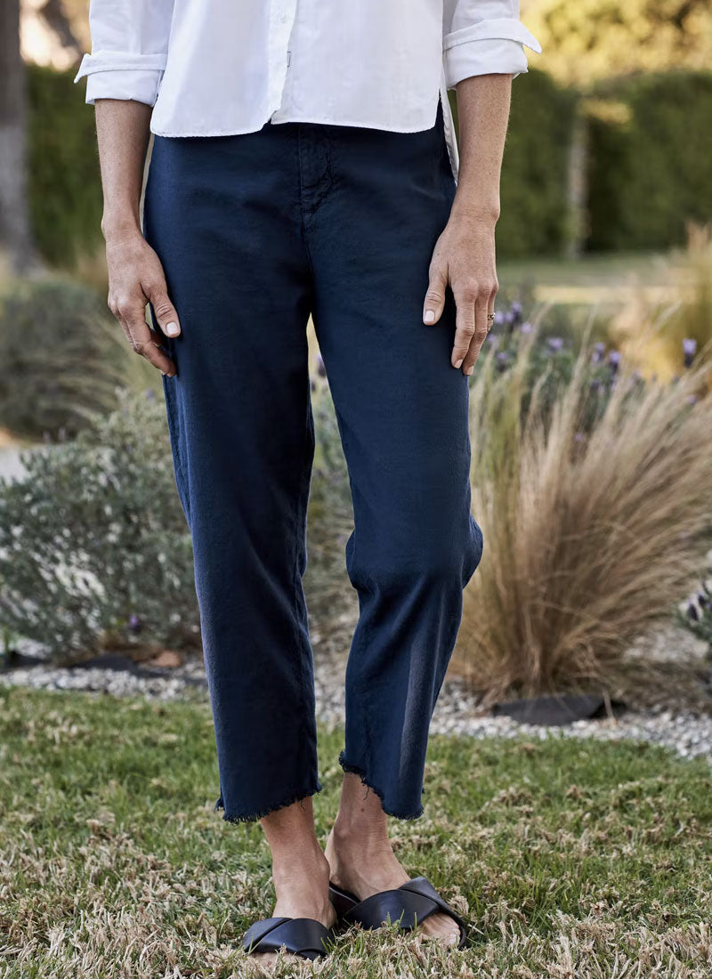 Tailored Italian Linen Miracle™ Trousers | M&S Collection | M&S